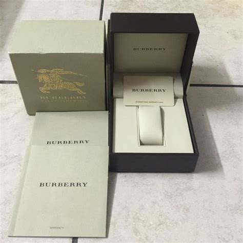 fake burberry watch box|genuine burberry coat logo.